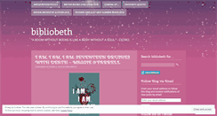 Desktop Screenshot of bibliobeth.com