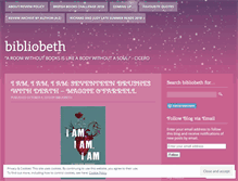 Tablet Screenshot of bibliobeth.com